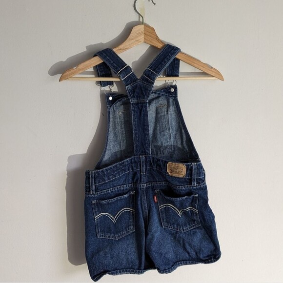 Levi's Girls Boyfriend Shortalls Overalls - Picture 2 of 8